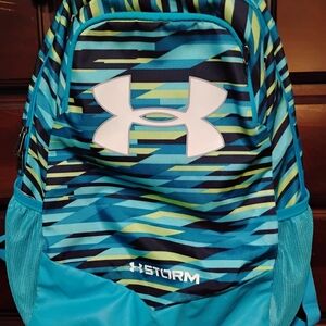 Under Armour Blue and Green Backpack